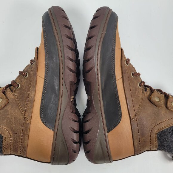 Merrell Women's Brown Sylva Mid Lace Winter Waterproof Boots J02092 US Size 6.5 - Picture 5 of 11
